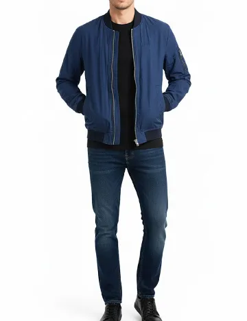 Jacheta Zara, albastru Albastru