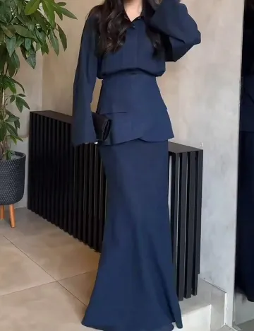 Compleu SHEIN, bleumarin Albastru