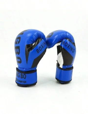 Manusi de box SHEIN, albastru Albastru