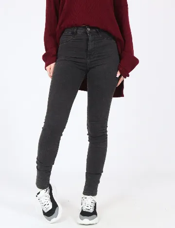 Blugi Pull&Bear, gri Gri