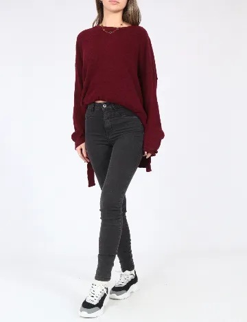 Blugi Pull&Bear, gri Gri