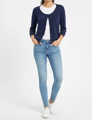 Cardigan Zara, bleumarin Albastru