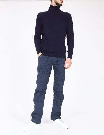 Pantaloni Zara, bleumarin