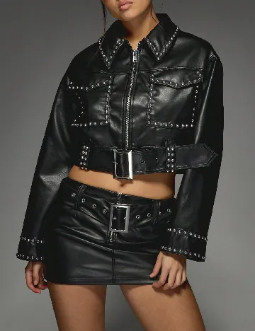 Jacheta Missguided, negru Negru