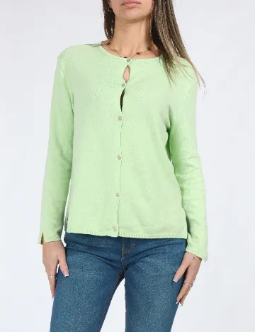 Cardigan Zara, verde Verde