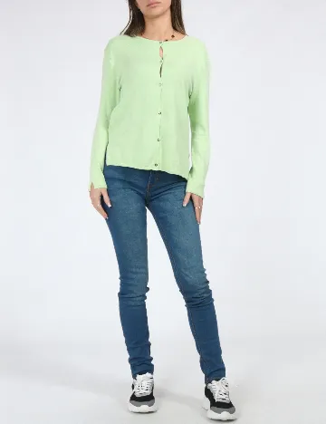 Cardigan Zara, verde Verde