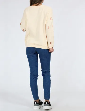 Bluza Zara, crem Crem