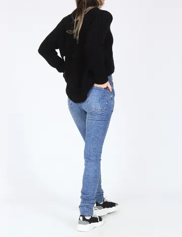 Blugi Pull&Bear, albastru Albastru