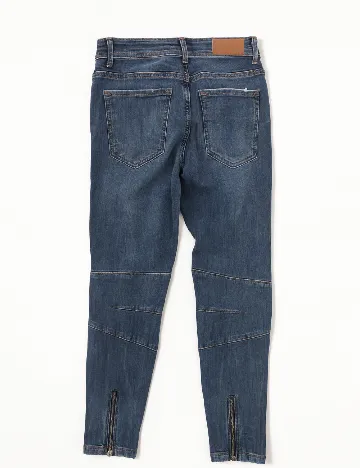 Blugi Pull&Bear, albastru Albastru