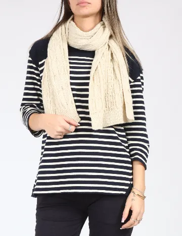 Fular Pull&Bear, bej Crem