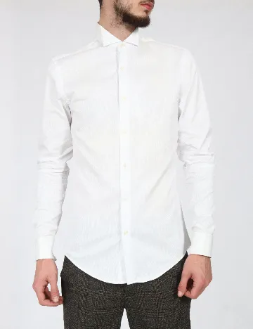 Camasa Zara, alb Alb