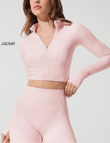 Bluza GLOWMODE, roz pudra