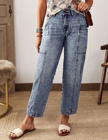 Blugi SHEIN, albastru