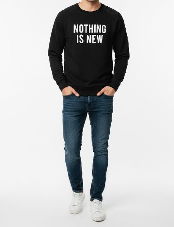 Bluza Pull&Bear, negru