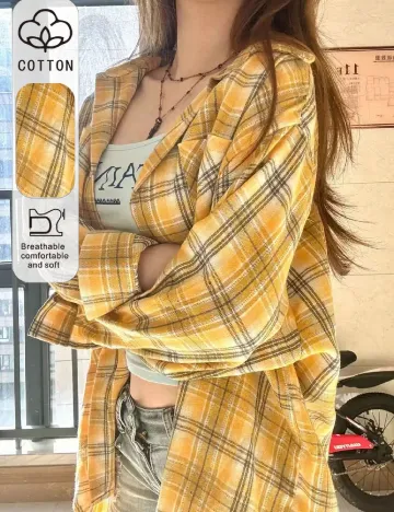 Camasa SHEIN, galben Galben