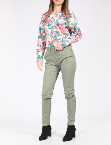 Pantaloni Pull&Bear, verde