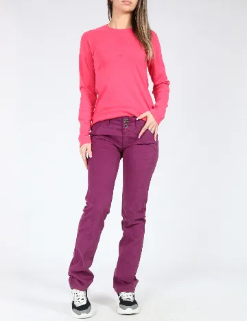 Pantaloni Zara, mov Mov