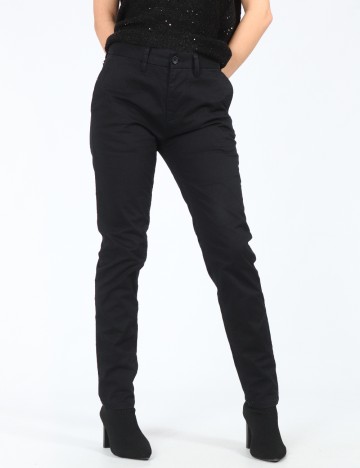 Pantaloni Pull&Bear, negru