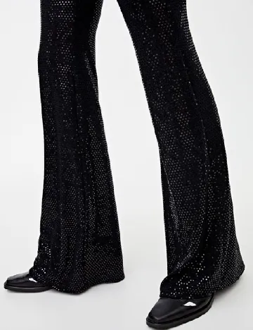 Pantaloni Pull&Bear, negru Negru