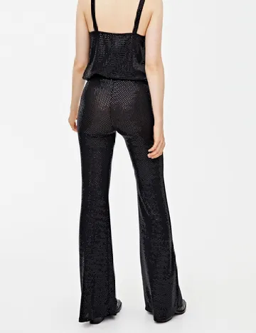 Pantaloni Pull&Bear, negru Negru