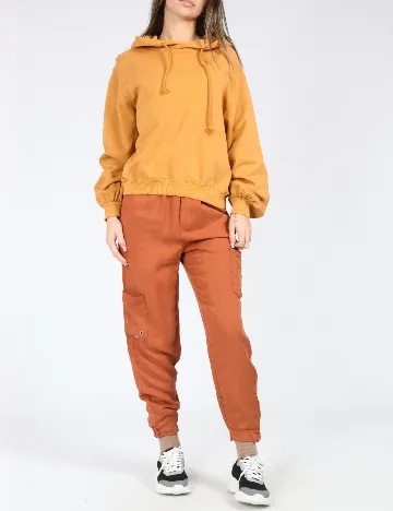 Hanorac Pull&Bear, mustar Galben