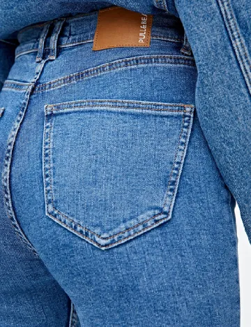 Blugi Pull&Bear, albastru Albastru