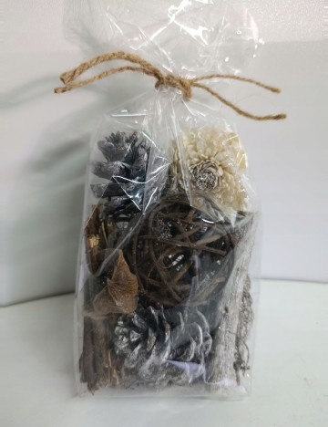 Plante uscate decorative, maro