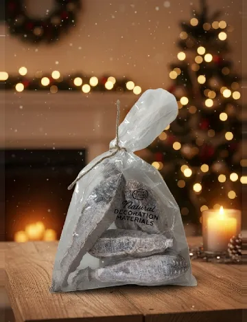 Materiale decorative naturale Home Accents, alb Alb