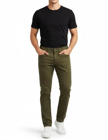 Pantaloni Zara, verde Verde