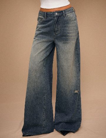 Blugi Forever 21, albastru