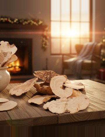 Mix ciuperci uscate decorative 100 g Home Accents, maro