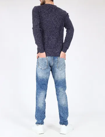 Blugi Zara, albastru Albastru