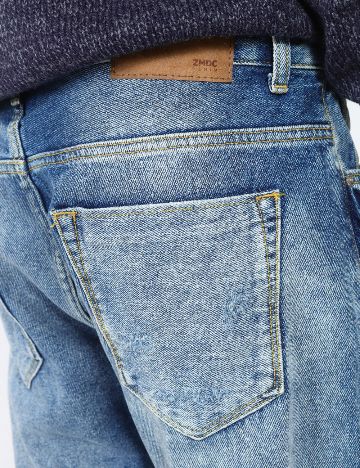 Blugi Zara, albastru