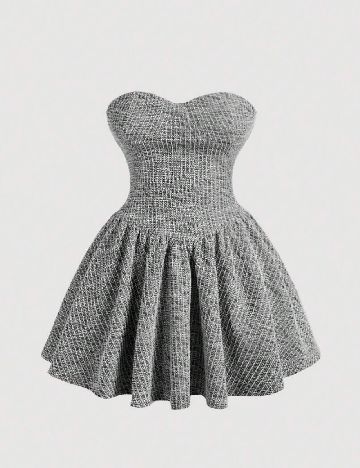 Rochie SHEIN CURVE, gri