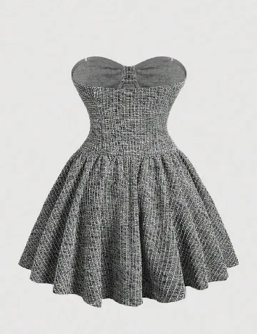 Rochie SHEIN CURVE, gri Gri