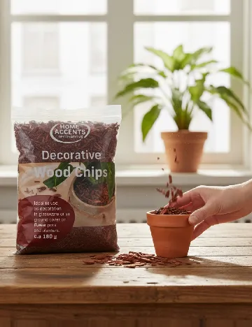 Aschii decorative din lemn Home Accents, rosu Rosu