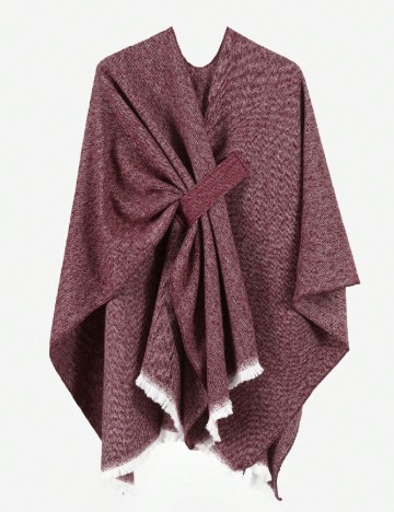 Poncho SHEIN, rosu