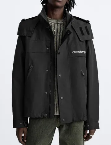 Geaca Zara, negru Negru