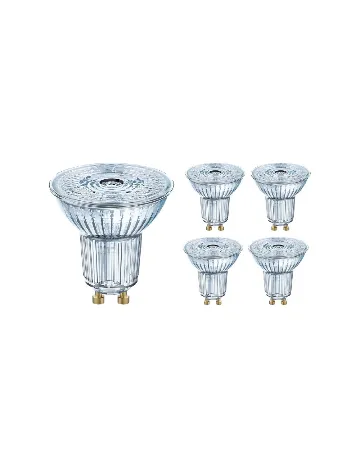 Set Spoturi LED Osram Parathom 4.5W 350lm 5 bucati, alb Alb