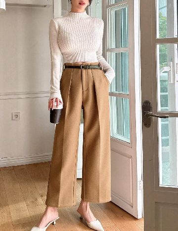 Pantaloni Dazy, maro