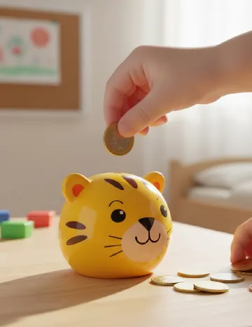 Mini pusculita, portocaliu Portocaliu