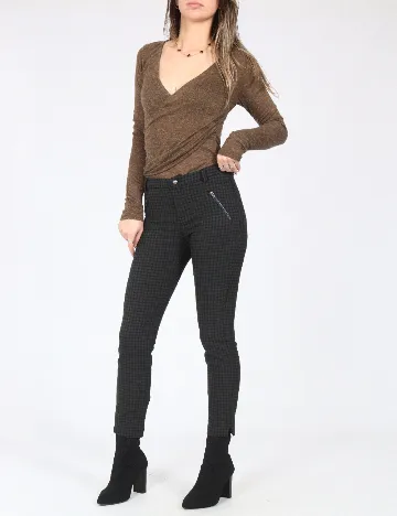 Pantaloni Zara, verde Verde