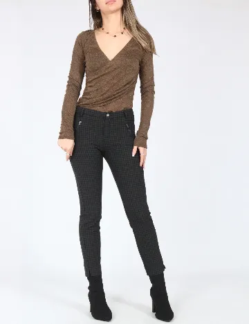 Pantaloni Zara, verde Verde