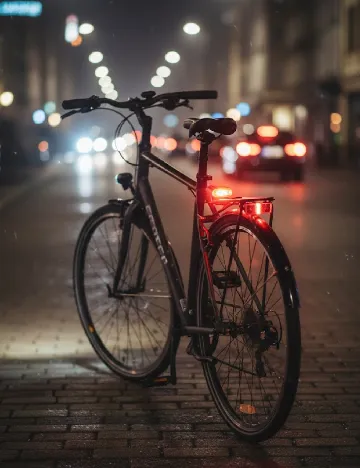 Lampa spate pentru bicicleta reincarcabila Walfort, rosu Rosu