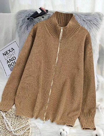 Bluza SHEIN CURVE, maro