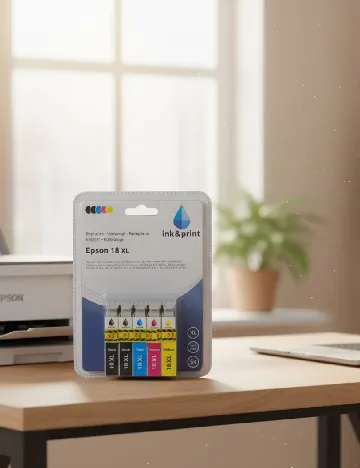 Set cerneala Epson 18 XL ink & print, mix culori Mix culori