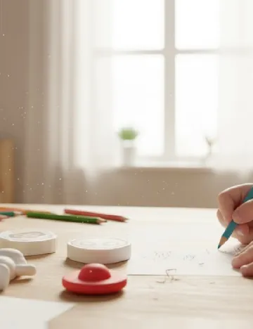 Set radiere 6 bucati Emoji, mix culori Mix culori