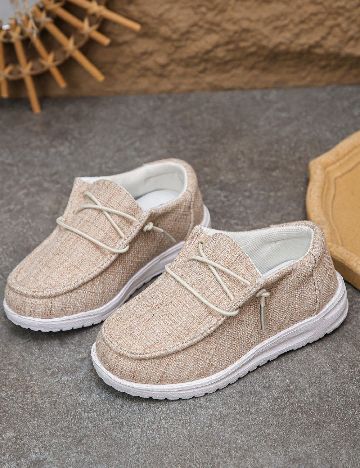 Mocasini Shein Kids, crem