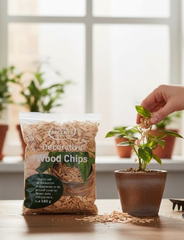 Aschii decorative din lemn Home Accents, bej