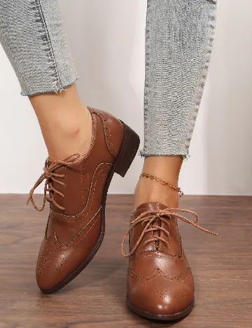 Pantofi SHEIN, maro Maro